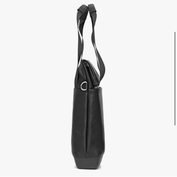 Moleskine Black Foldover Tote NWT - Picture 3 of 7